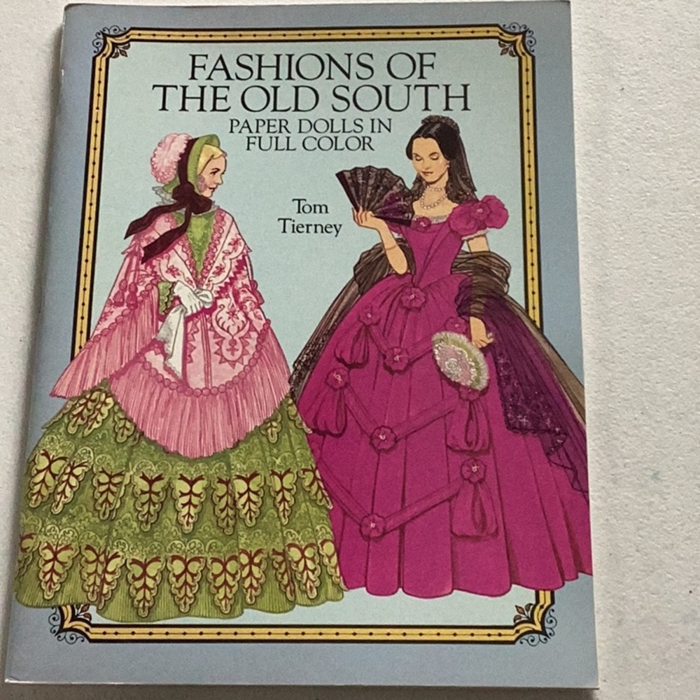 Fashions of the Old South Paper Dolls in Full Color